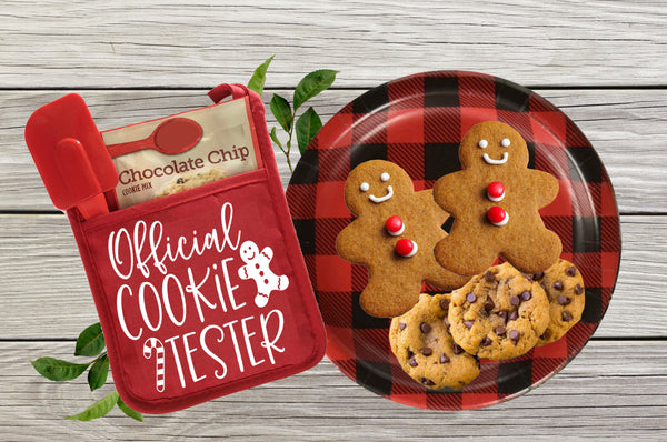 Official cookie tester - Pot Holder or towel size
