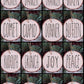 Christmas ornament reindeer name set