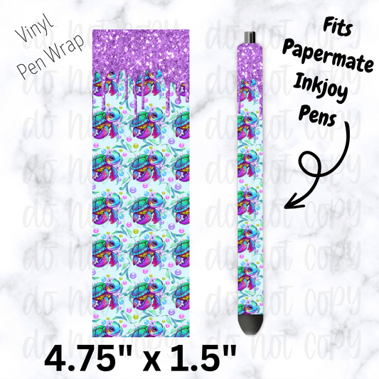 Seaturtle pen wrap