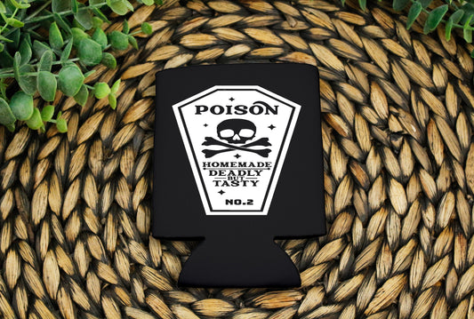 Poison homemade deadly tasty koozie pocket size