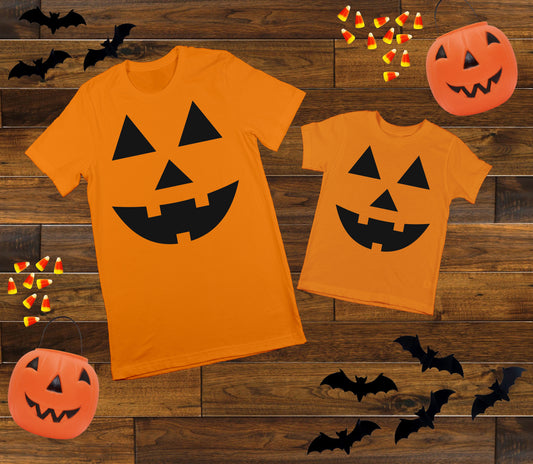 Pumpkin Jack o lantern face *Choose from drop down menu*