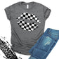 Racing Lips Checkered flag *DREAM TRANSFER* DTF