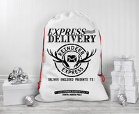Express Delivery Reindeer - Santa sack size
