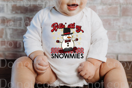 Rollin' with my snowmies *DREAM TRANSFER* DTF