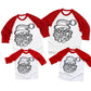 Santa Face - Color in *Choose size from drop down menu*