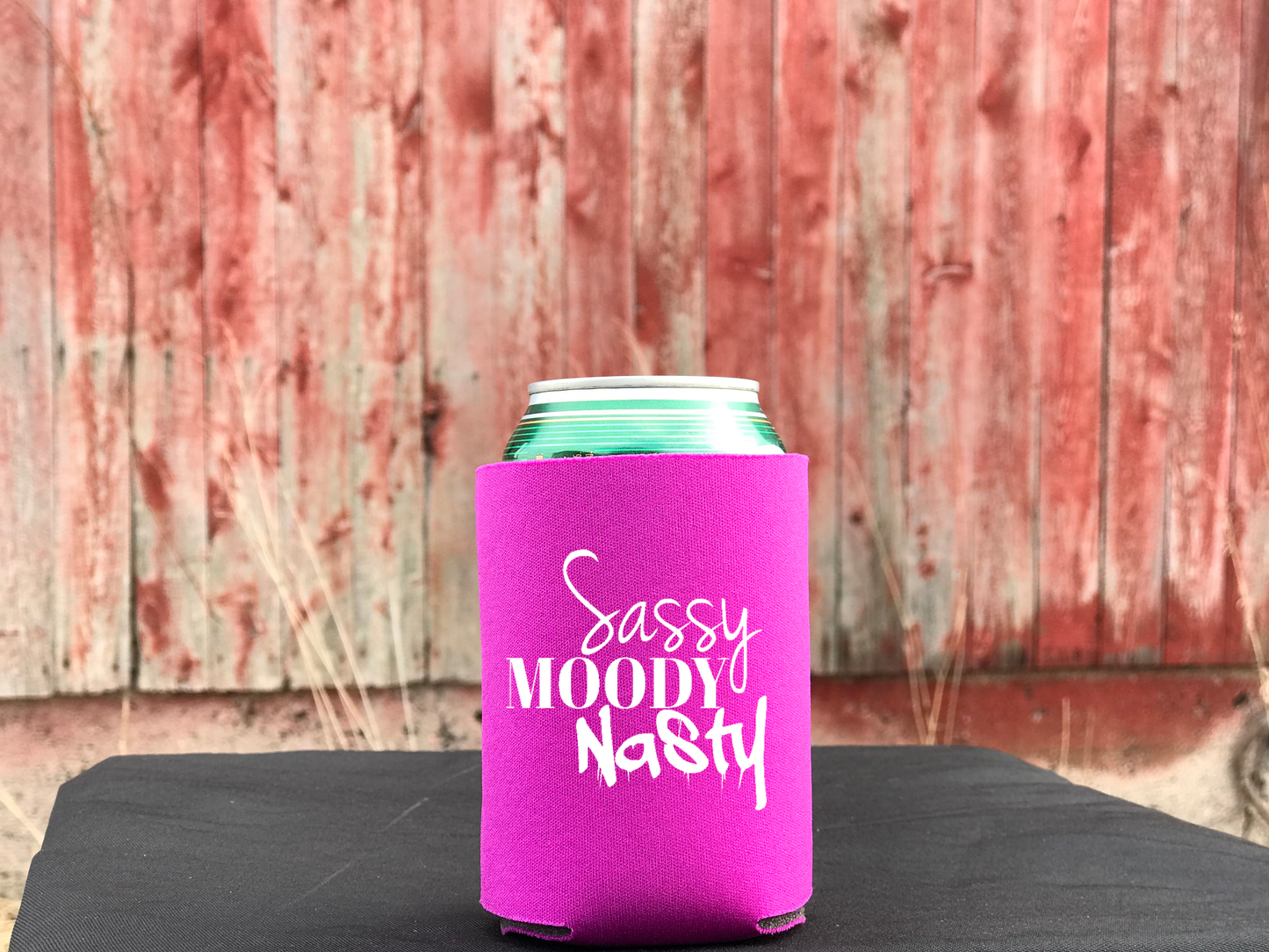 Sassy moody nasty koozie or pocket size