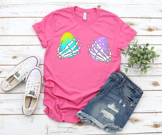 Egg skeleton boob hands Easter *DREAM TRANSFER* DTF