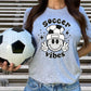 Soccer vibes with hat *DREAM TRANSFER* DTF