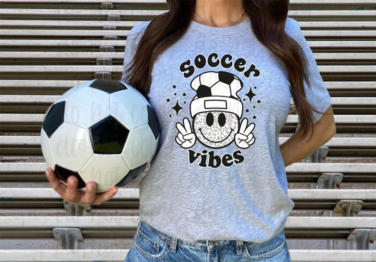 Soccer vibes with hat *DREAM TRANSFER* DTF