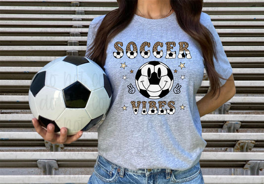 Soccer vibes leopard *DREAM TRANSFER* DTF