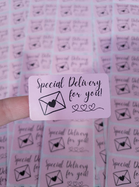 Special delivery for you Stickers 50 OR 100 count