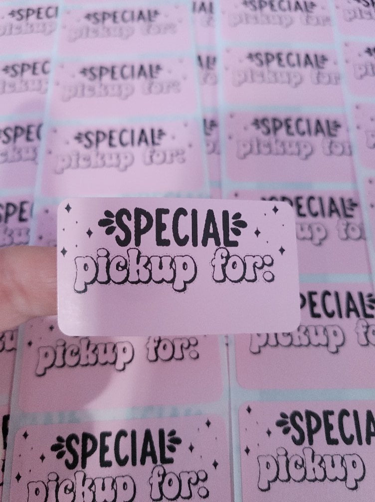 Store Pick Sticker Special pickup for Stickers 50 OR 100 count – It's Transfer Time
