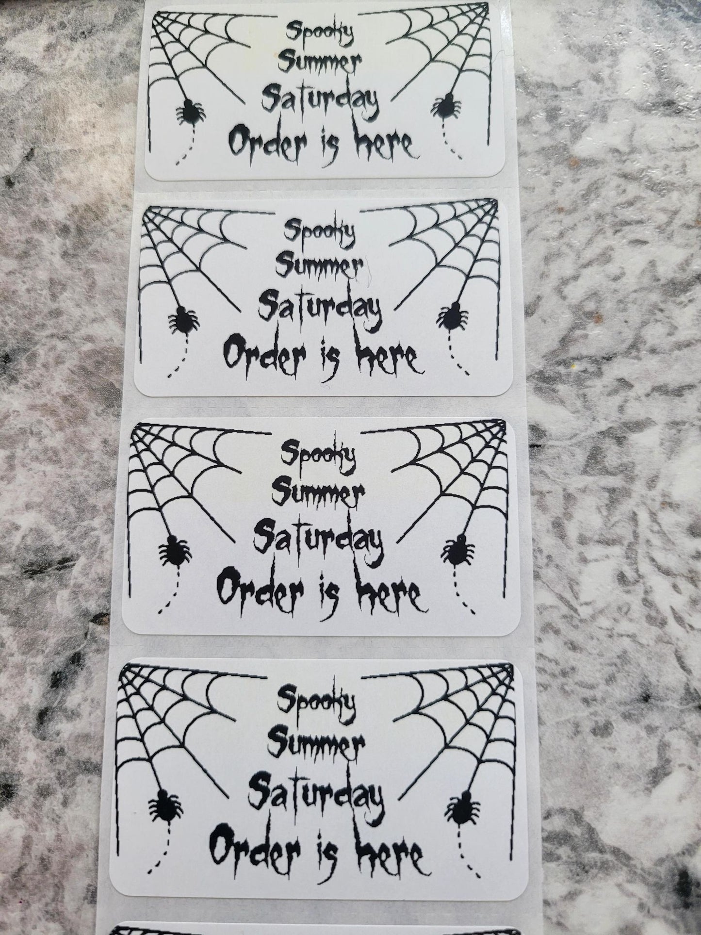 Spooky summer Saturday order is here Halloween 50 OR 100 count