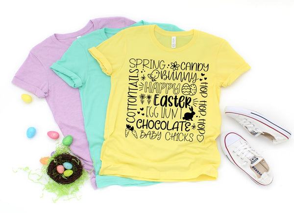 Spring candy Happy Easter bunny