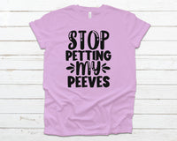 Stop petting my peeves