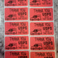 Thank you USPS for all that you do 50 OR 100 count