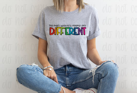 The most beautiful people are different *DREAM TRANSFER* DTF