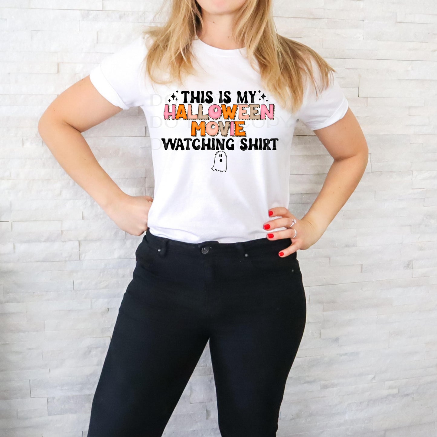 This is my Halloween movie watching shirt *DREAM TRANSFER* DTF