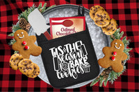 Tis the season to bake cookies - Pot holder size