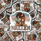 Country western boots with cactus Die cut sticker 3-5 Business Day TAT