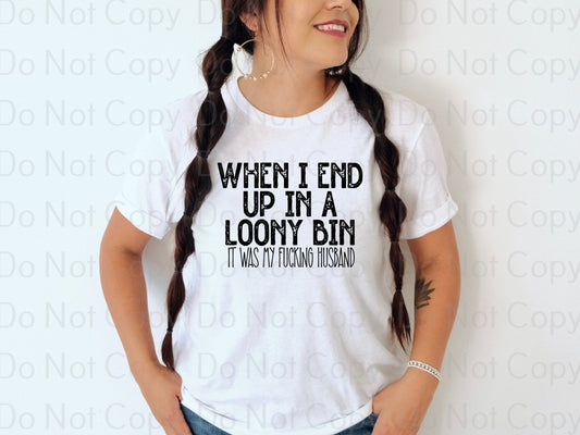When I end up in the loony bin it was my fucking husband *DREAM TRANSFER* DTF