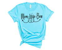 Wife mom boss black