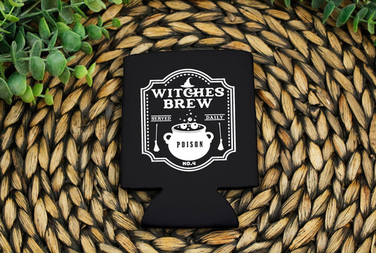 Witches Brew Poison Koozie Pocket Size