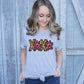 Xoxo paw leopard Valentine's Day DTF *Dream Transfer*