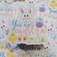 You are eggstra special Easter die cut sticker 3-5 Business Day TAT