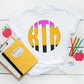 Back to school Monogram (Only 3 letters)