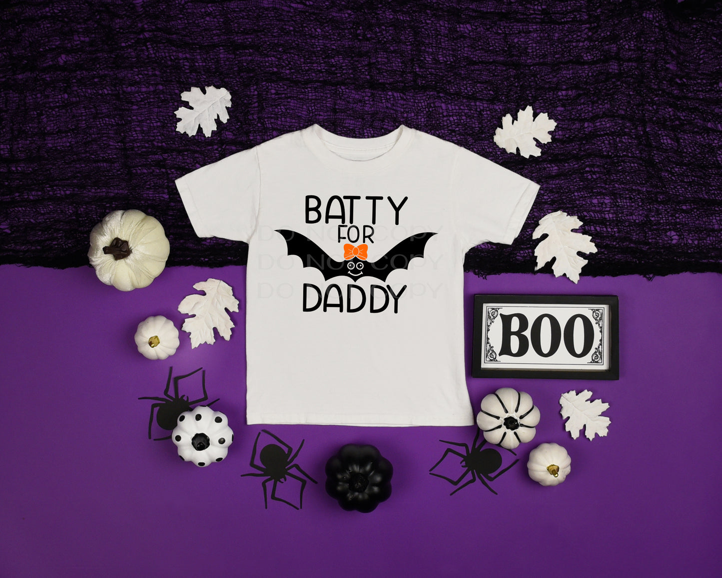 Batty for daddy Halloween *DREAM TRANSFER* DTF