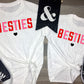 Besties pink and red *DREAM TRANSFER* DTF