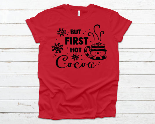 But first hot cocoa