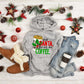 Dear Santa bring me coffee buffalo plaid *DREAM TRANSFER* DTF