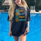 Eat sleep swim repeat *DREAM TRANSFER* DTF