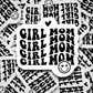 Girlmom Die cut sticker 3-5 Business Day TAT