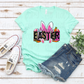 Happy Easter leopard bunny *DREAM TRANSFER* DTF