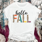 Hello Fall leopard *DREAM TRANSFER* DTF