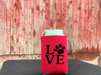 Love paw Koozie or Pocket size