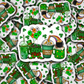 Lucky coffee drink cups St. Patrick's day Die cut sticker 3-5 Business Day TAT