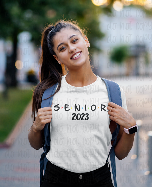 Senior 2023 multicolor  *DREAM TRANSFER* DTF