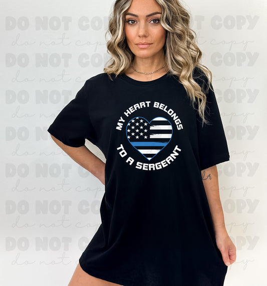My heart belongs to a sergeant *DREAM TRANSFER* DTF