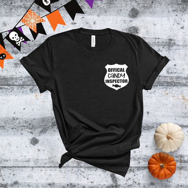 Official candy inspector pocket koozie size