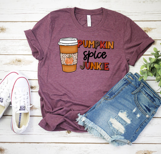 Pumpkin spice junkie *DREAM TRANSFER* DTF