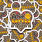 Softball Mom heart Die cut sticker 3-5 Business Day TAT