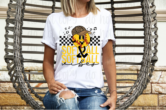 Retro softball vibes *DREAM TRANSFER* DTF