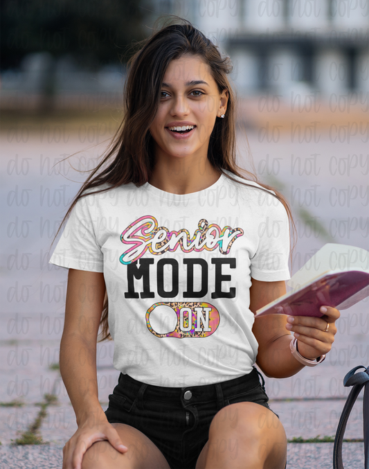 Senior mode on leopard *DREAM TRANSFER* DTF