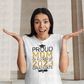 Proud mom of a 2023 graduate black and gold *DREAM TRANSFER* DTF